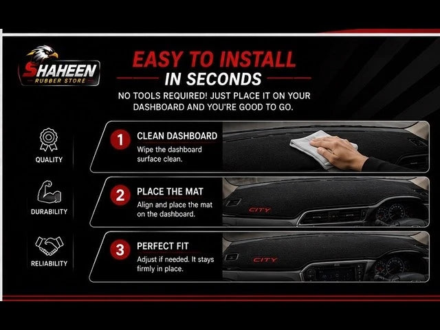 Honda City Dashboard mats (2018-2021)