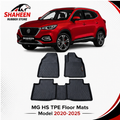 MG hs premium TPE floor mats model 2020-2025