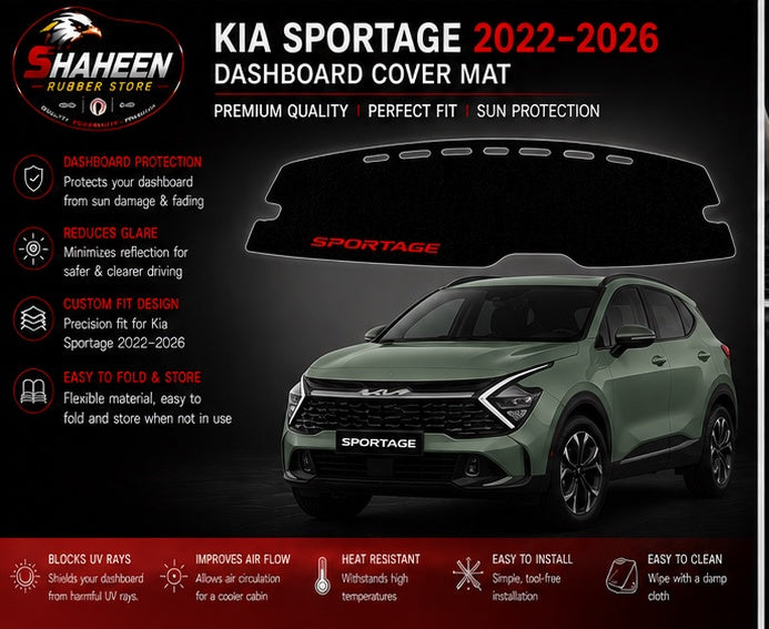 Kia Sportage Dashboard mats