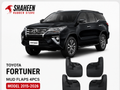 TOYOTA
FORTUNER
MUD FLAPS 4PCS
MODEL 2015-2026