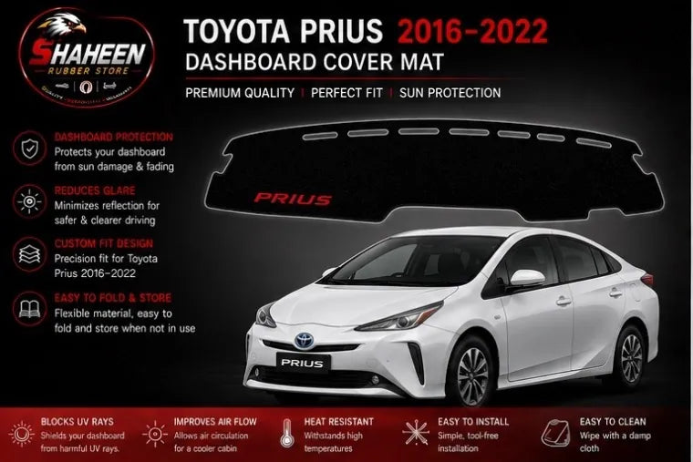 Toyota PRIUS Dashboard mats (2023-2026)