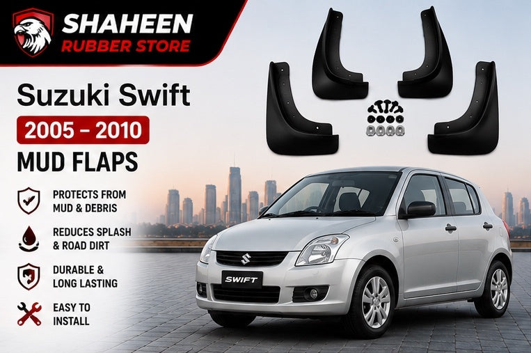 Suzuki swift mudflap 4 Sided