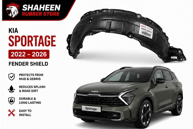 Kia sportage fender shield