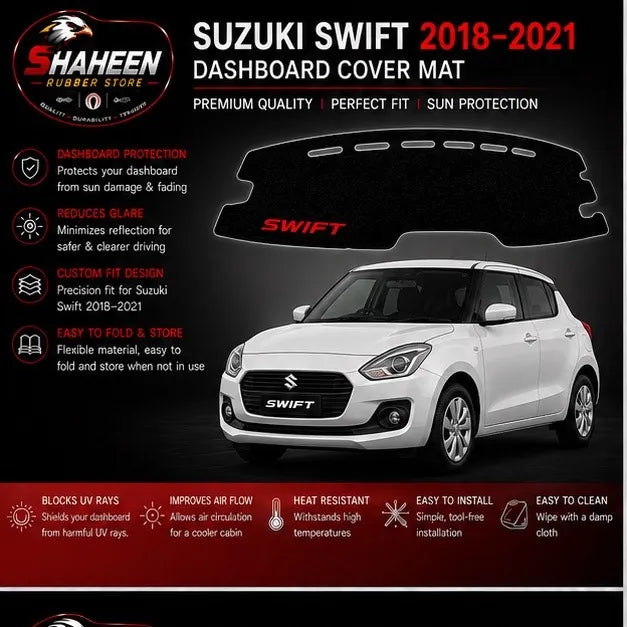 Suzuki Swift Dashboard mats (2022-2026)