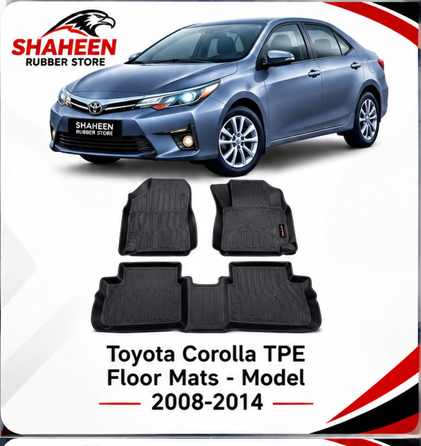 Toyota corolla premium TPE floor mats