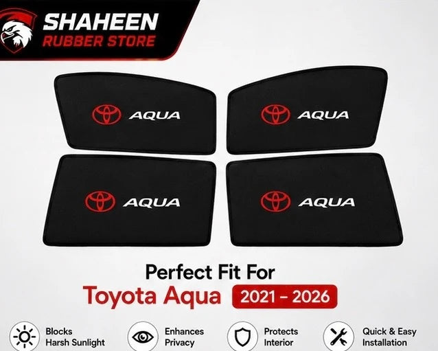 Toyota Aqua Sun shades (2021-2026)