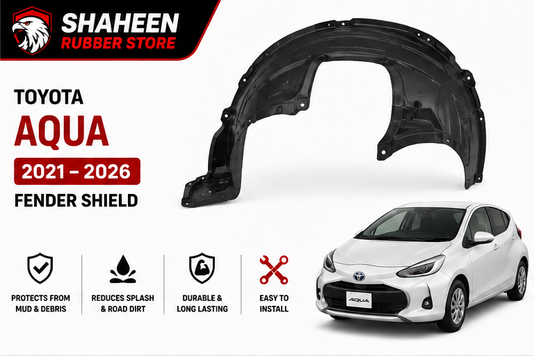 Toyota aqua fender shield