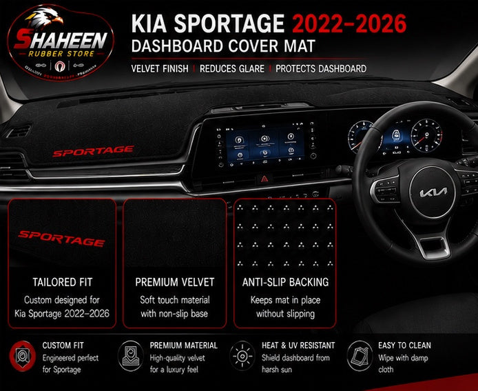 Kia Sportage Dashboard mats