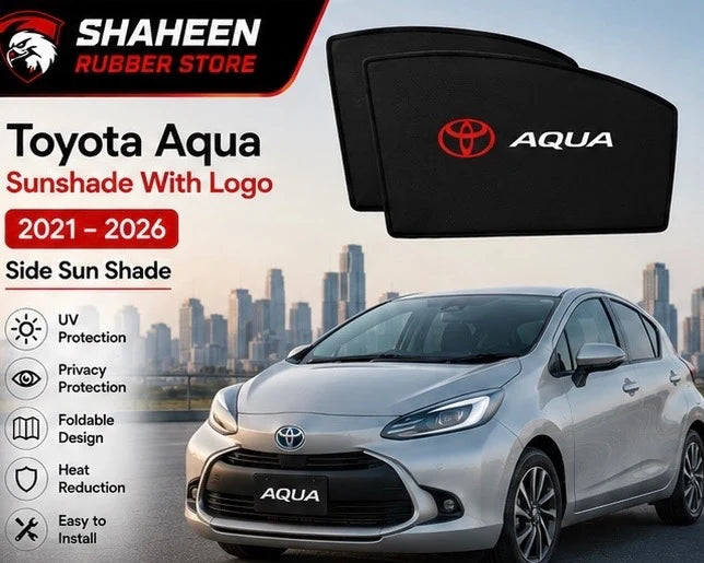 Toyota Aqua Sun shades (2021-2026)