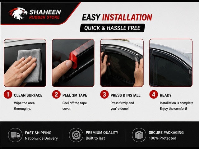 Toyota Corolla Air Press & Window Visor (2020-2026)