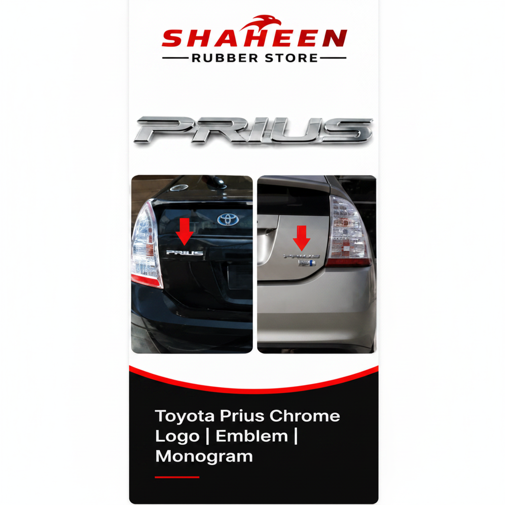 Toyota prius chrome logo