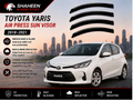 Toyota yaris airpress & sun visor 4 Sided