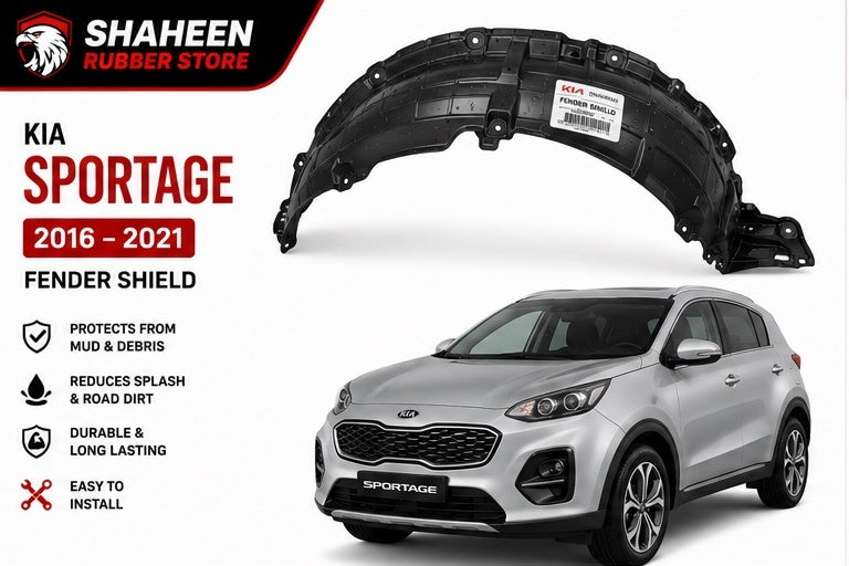 Kia sportage fender shield