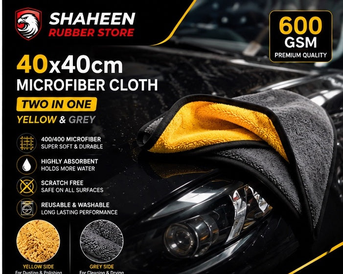 MICROFIBER CLOTH two in one