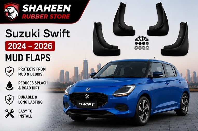 Suzuki swift mudflap 4 Sided