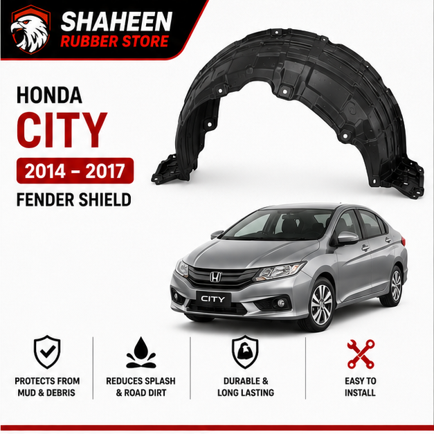 Honda city fender shield