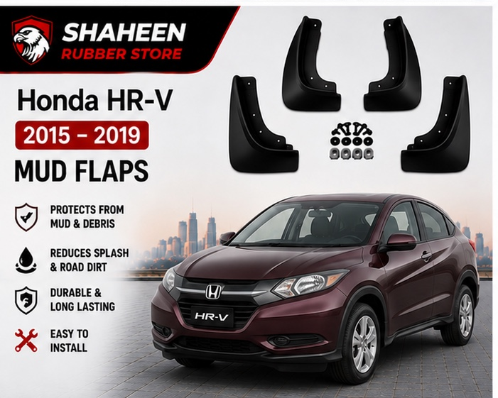Honda HR-V mudflap 4 Sided