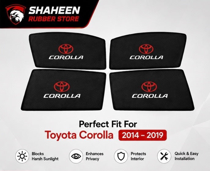 Toyota Corolla Sun shades (2014-2019)