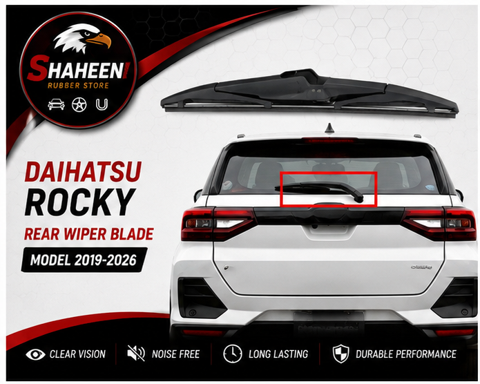 Daihatsu Rocky Rear Wiper Blade - Model
2019-2026