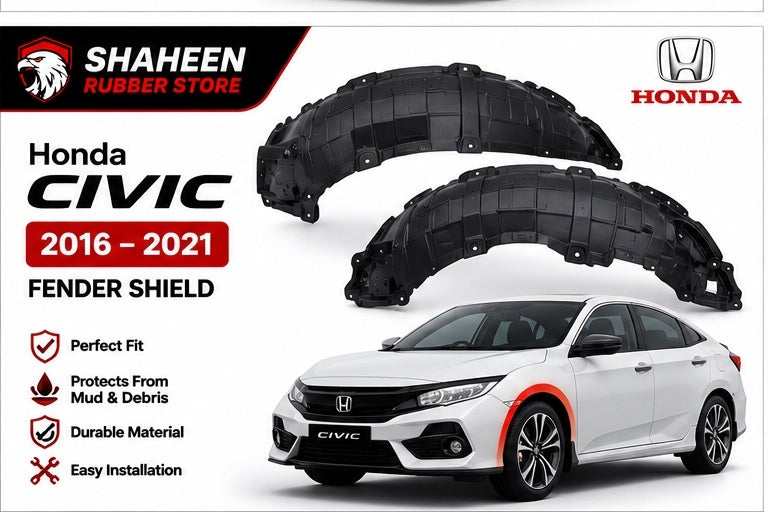 Honda civic fender shield