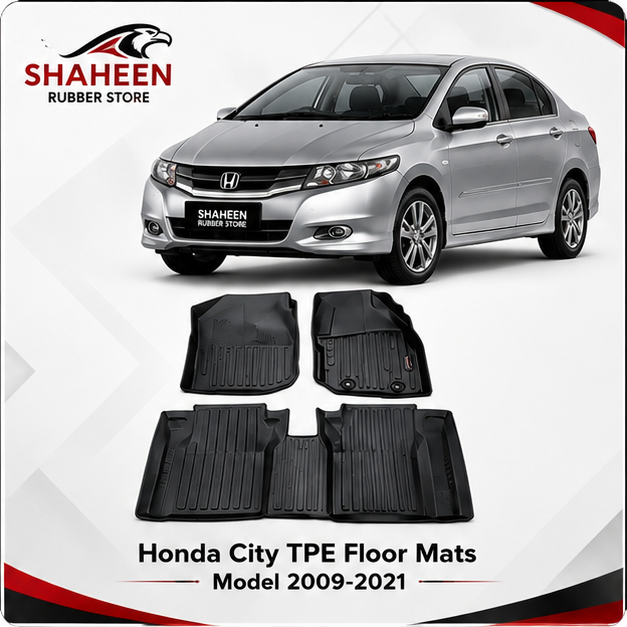 Honda city TPE floor mats