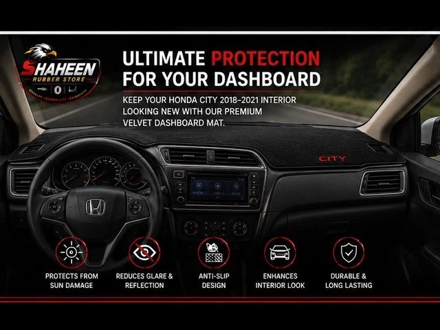 Honda City Dashboard mats (2018-2021)