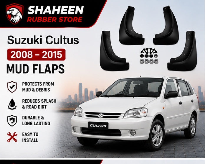 Suzuki cultus mudflap 4 Sided
