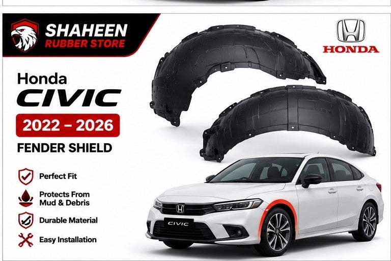 Honda civic fender shield
