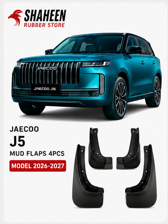 JAECOO
J5
MUD FLAPS 4PCS
MODEL 2026-2027