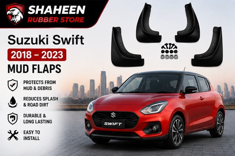 Suzuki swift mudflap 4 Sided