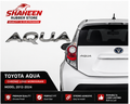 TOYOTA AQUA MONOGRAM
CHROME LOGO 
MODEL 2012-2024