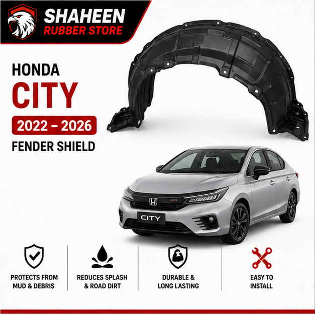 Honda city fender shield