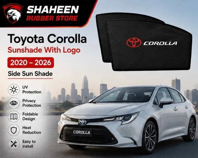 Toyota Corolla Sun shades 4 Sided