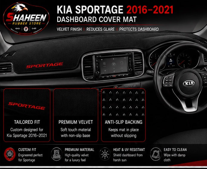 Kia Sportage Dashboard mats
