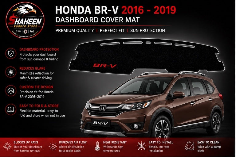 Honda BR-V Dashboard mats