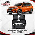 Honda BRV Premium TPE floor mats 2017-2026 waterproof