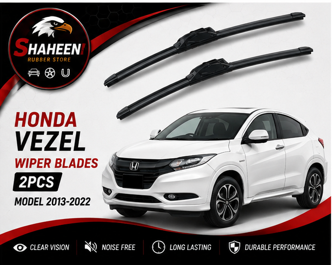 Honda Vezel Wiper
Blades 2pcs - Model
2013-2022