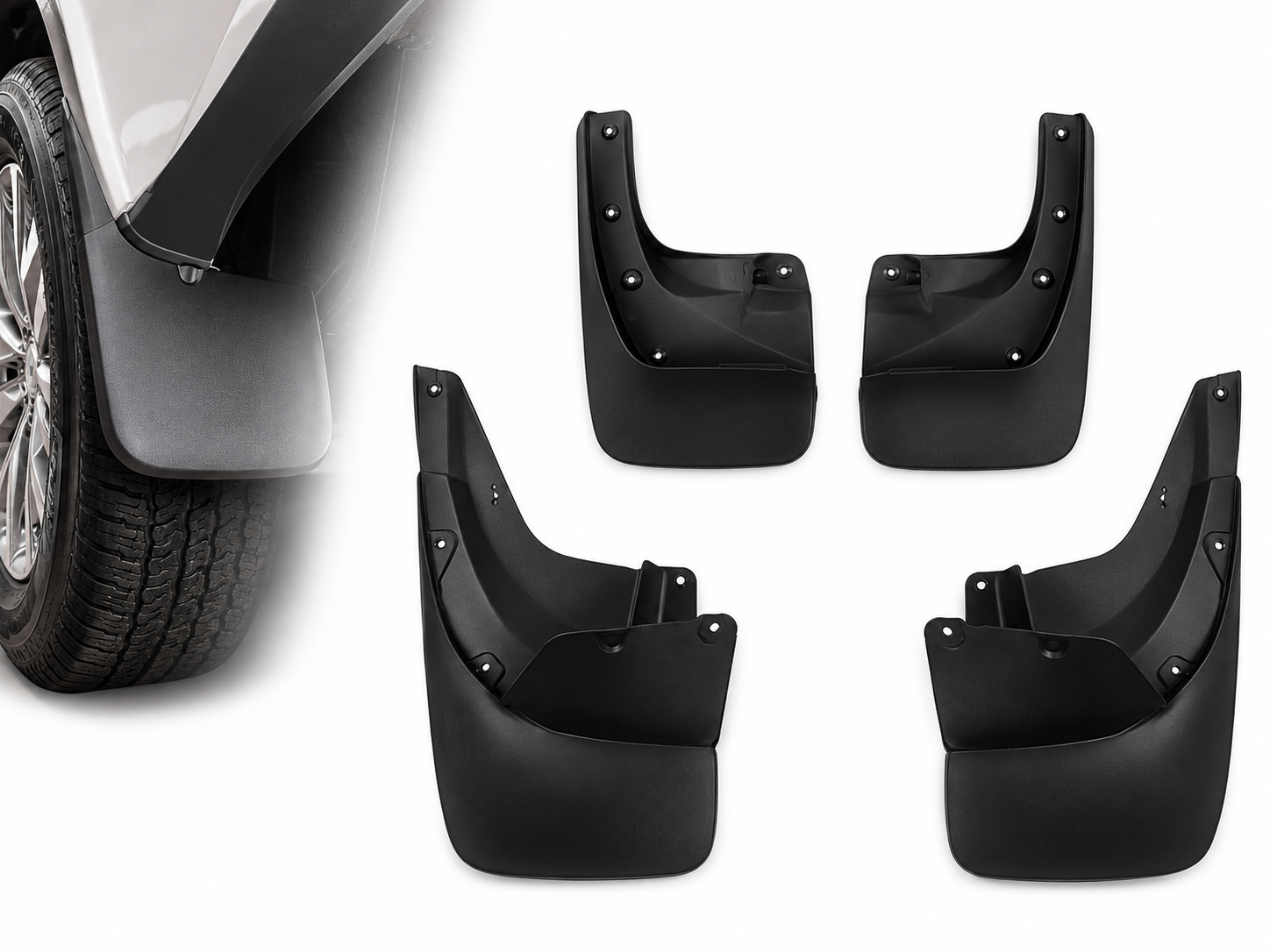 TOYOTA
FORTUNER
MUD FLAPS 4PCS
MODEL 2015-2026