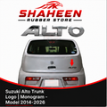 Suzuki alto monogram