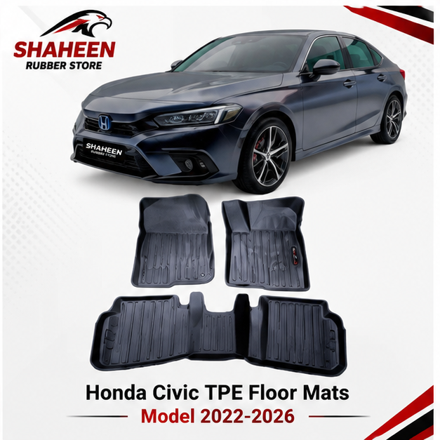 Honda civic premium TPE floor mats