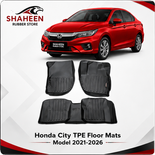 Honda city TPE floor mats