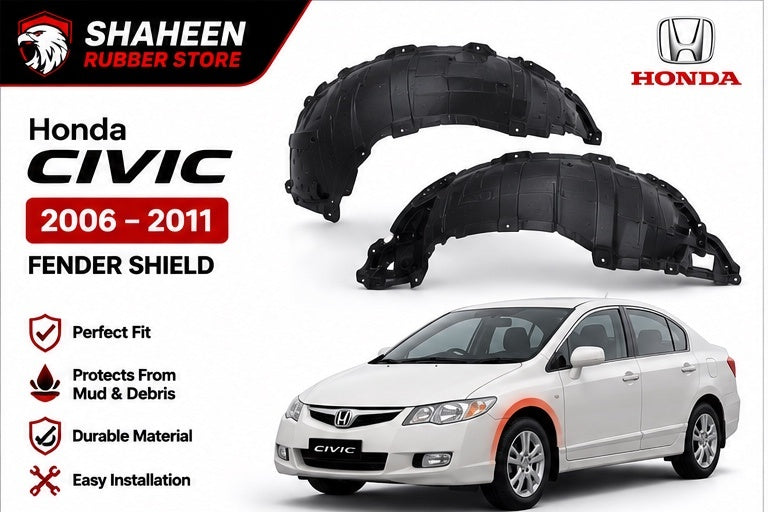 Honda civic fender shield