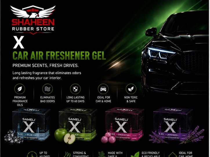 X
CAR AIR FRESHENER GEL