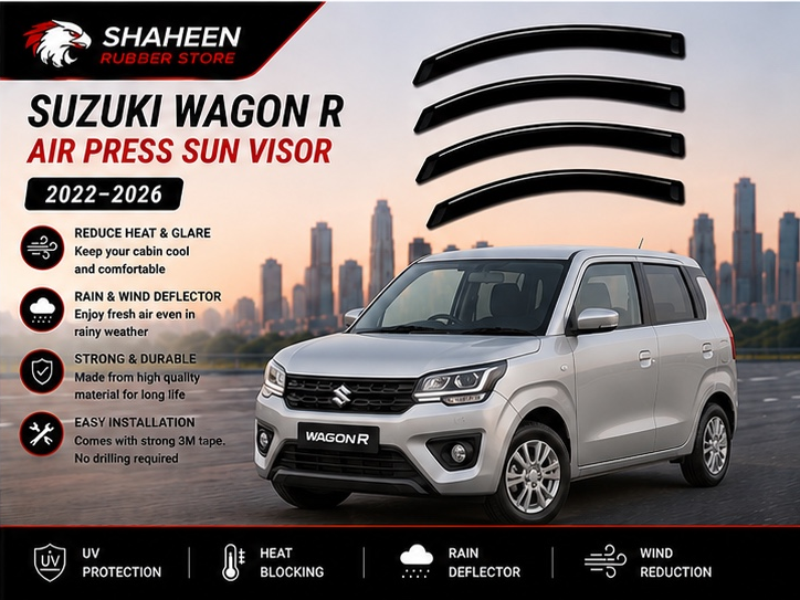 Suzuki wagan r airpress & sun visor 4 Sided