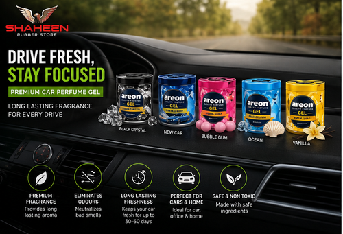 Areon Gel Air Freshener for Car, Home & Office – Long Lasting Perfume | All Variants