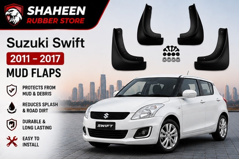 Suzuki swift mudflap 4 Sided