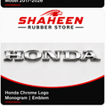 Honda chrome logo monogram |emblem