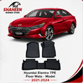 Hyundai Elantra premium TPE floor mats