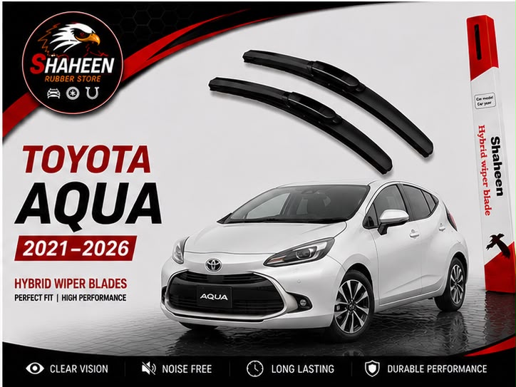 Toyota Aqua Wiper blades 2 Piece