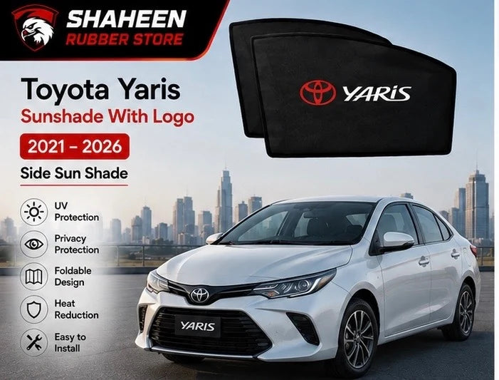 Toyota Yaris Sedan Sun shades 4 Sided